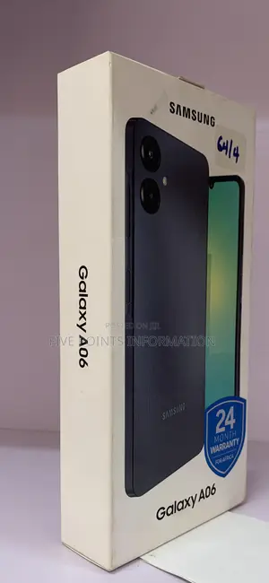 New Samsung Galaxy A06 64 GB Black
