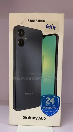New Samsung Galaxy A06 64 GB Black