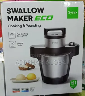 Syinix Swallow Maker Eco for Cooking and Pounding 1000w