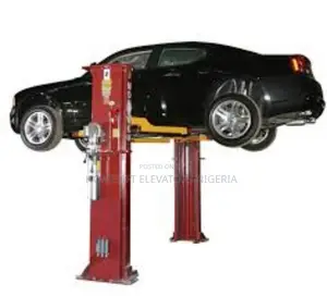 Manual 2 Post Car Lift Garage Workshop by Homelift Elevators