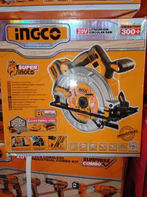 Ingco 20V Cordless Circular Saw185mm, Brushless Motor