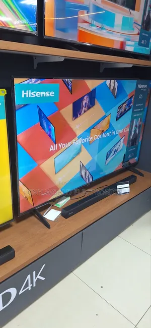 Original Hisense 65"Inch Uhd Smart Flameless Netflix App