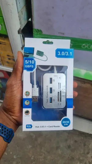 3.0 Card Reader With Usb Hub