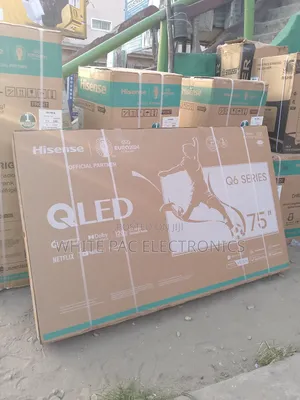 Hisense Qled 75"Inch Flameless Smart Tv Full Screen Q Series