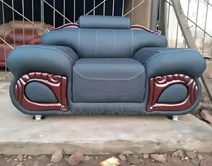 Executive 7 Seater Leather Sofa With Original Foam