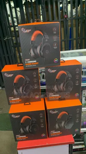 Porodo Gaming PC RGB ENC Gaming Headphones - Black
