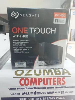 Seagate One Touch With Hub 10tb HDD