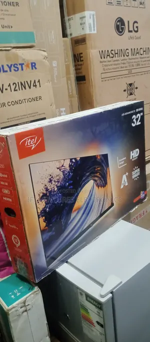 32 Inch Itel LED TV, Full HD, Black Color