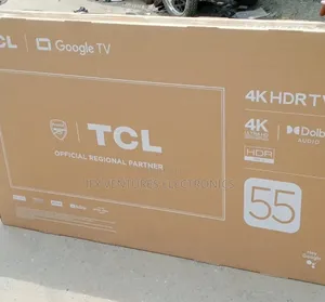 55 Inch TCL Android Smart Tv, Full Hd, Black Color