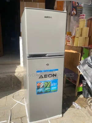 New AEON 154L Double Doors Fridge Super Cooling 1year