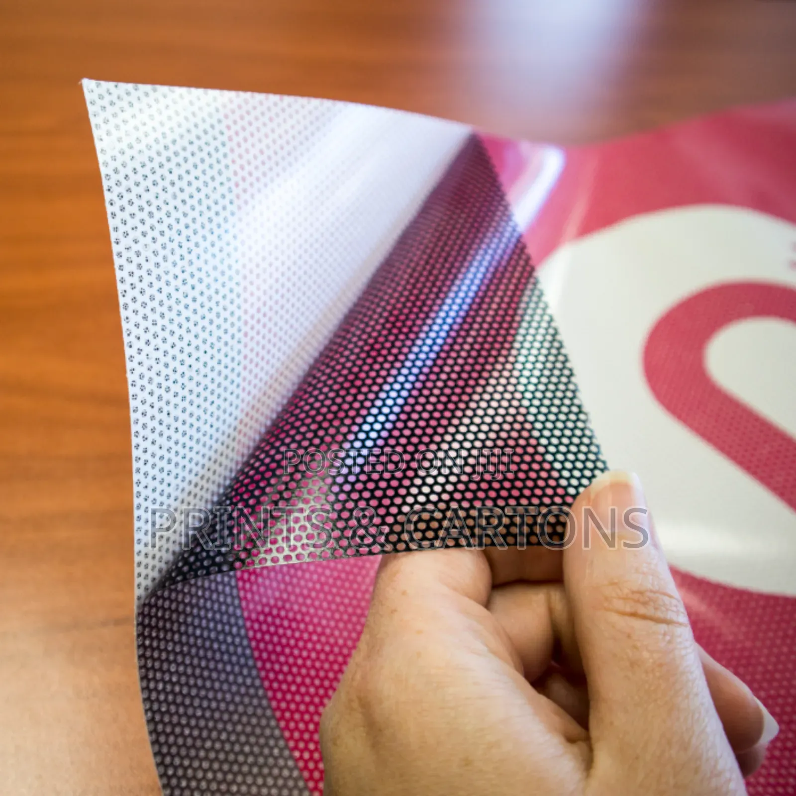 See-Through Window Graphics Printing