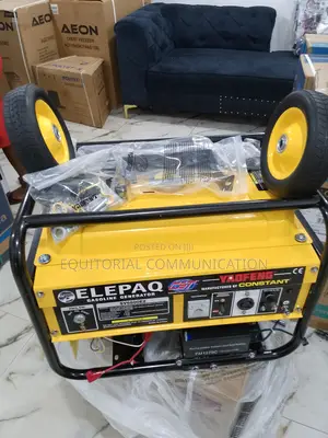 Elepaq 4.5kva Constant Generator Comes With Built in Wheels