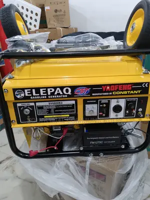 Elepaq 4.5kva Constant Generator-Dual Fuel Capability