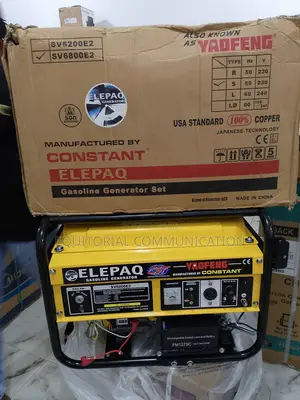 Elepaq 4.5kva Constant Generator 100% Copper