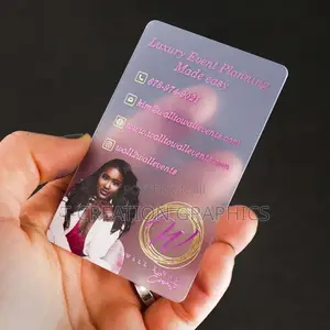 Transparent Business Card
