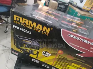 Shock-Resistant Firman Fpg4800e2 Generator