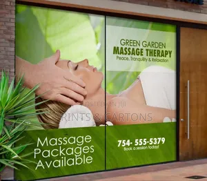 Transparent Window Graphics Printing F