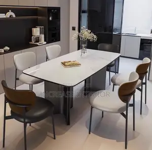 High Quality Imported Unique Luxury Dining Table by 6