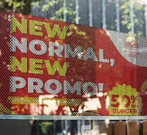 Transparent Window Stickers Printing
