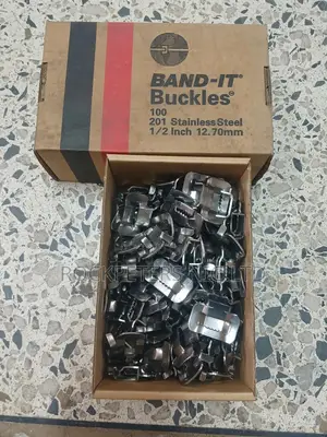 Band-It C201 Stainless Steel 1⁄2" Buckles Set