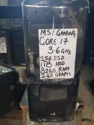 Desktop Computer MSI Vortex G65VR 7RF 32GB Intel Core I7 HDD+SSD 256GB