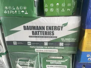 Solar Gel Battery 200ah Baumann