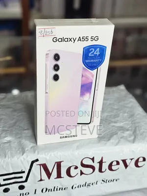 New Samsung Galaxy A55 256 GB Purple