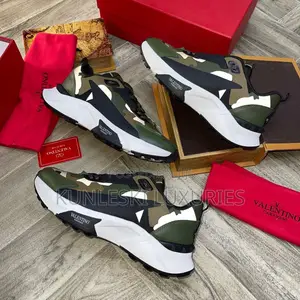 Valentino Garavani Low-Top True Act Camouflage Sneakers