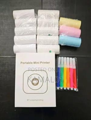 Mini Smart Printer Pocket Portable With Accessories