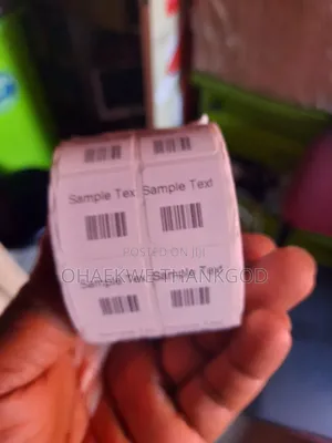 2000picese Termal Label Sticker 20 X 20mm - White