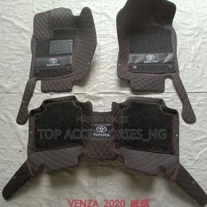 Durable Double Layer Floor Mat for Toyota Venza