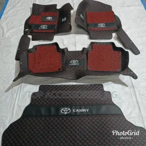 Double Layer Foot Mat for Toyota Camry and Boot Mat