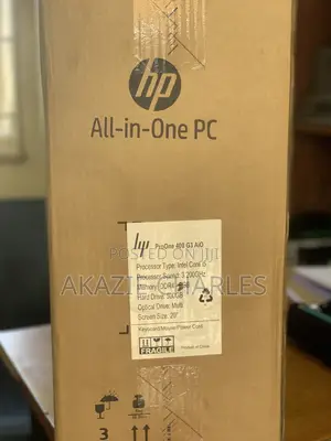 New Desktop Computer HP ProOne 400 G3 8GB Intel Core I3 HDD 1T
