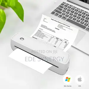 Wireless Mini A4 Thermal Printer, Connectable to Mobile Phon