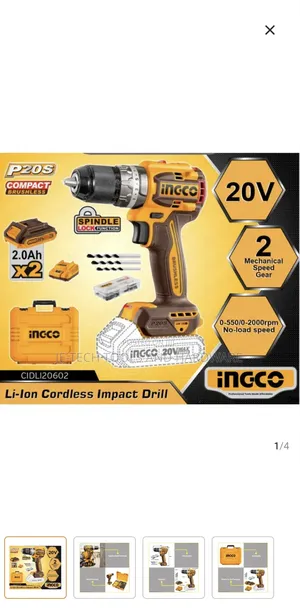 Lithium Lon Brushless Compact Drill