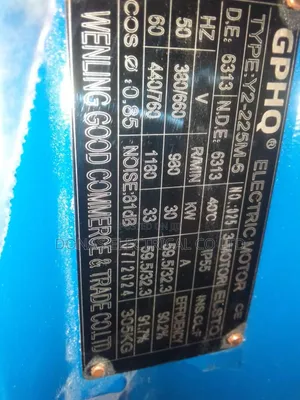 30kw 3phase 950rpm Electric Motor