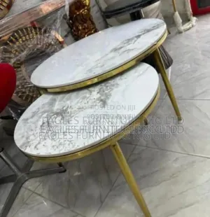 Luxury 2 In 1 Marble Center Table