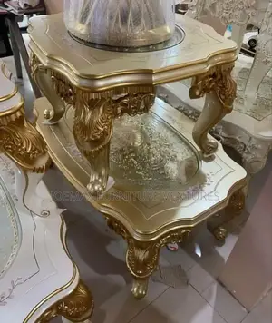 Royal Center Table With Two Side Stools