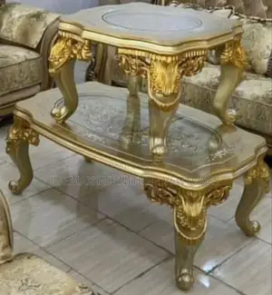 Royal Center Table With Two Side Stools