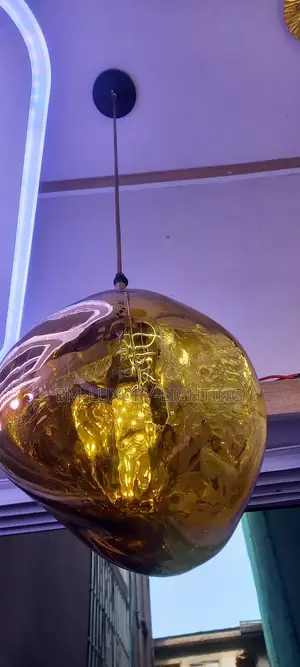 Nordic Gold Glass Modern Chandelier