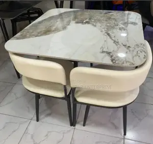 Space Saving 4 Seaters Dining Set
