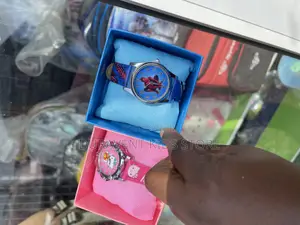Kids Boxed Leather Character Wristwatch