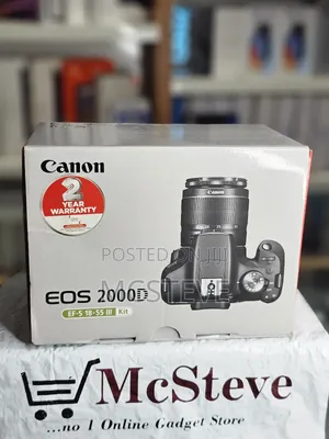 Canon Eos 2000d DSLR Camera