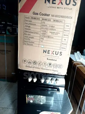 Super Efficient 60by60 Four Burner Gas Cooker + Tray