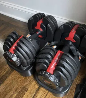 Brand New Selecttech Pair 40kg 552 Adjustable Dumbbells