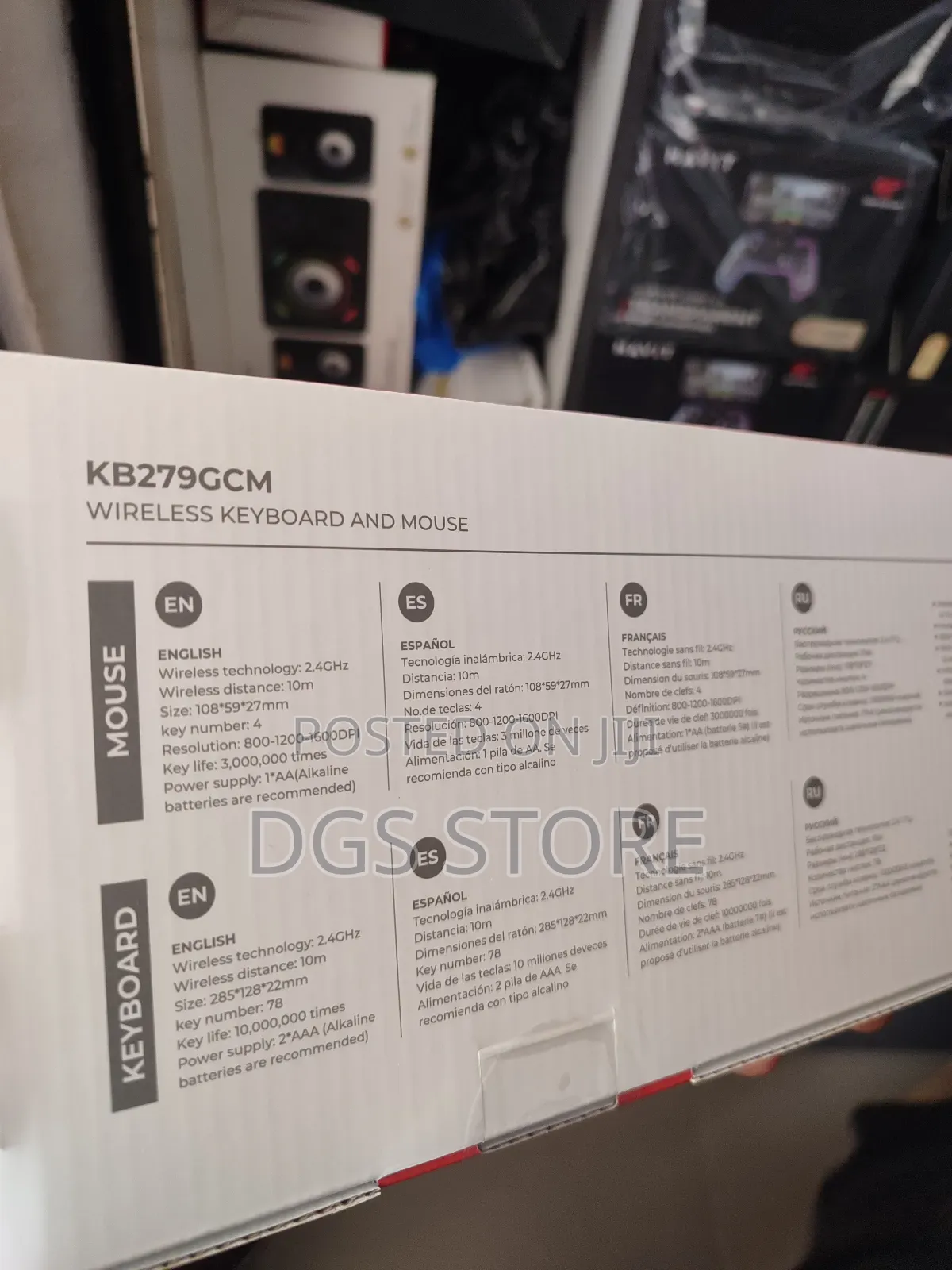 Havit Kb279gcm Bluetooth Keyboard and Mouse