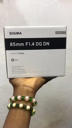 Sigma 85mm F1.4 Dg Dn Lens (For Sony)