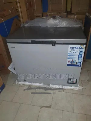 Brand New Bruhm 200L Chest Freezer>>External>>Silver Colour>