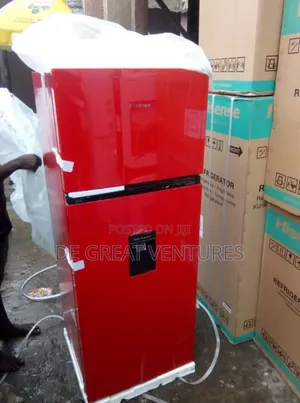 Brand New Hisense 205L Dispenser Double Door Refrigerator
