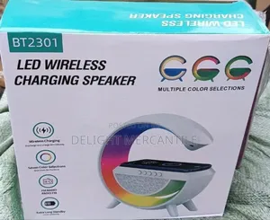 Led Wireless Charging Speaker